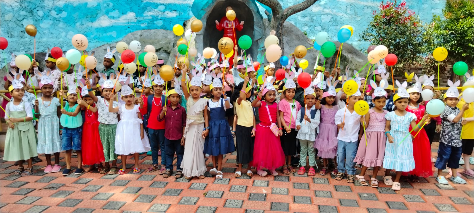 Children at Newman School